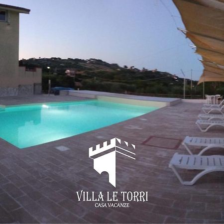 Villa Le Torri Racalmuto Bagian luar foto
