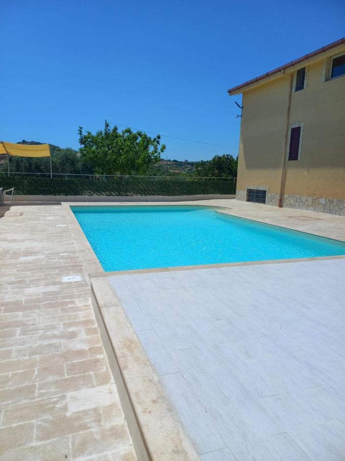 Villa Le Torri Racalmuto Bagian luar foto