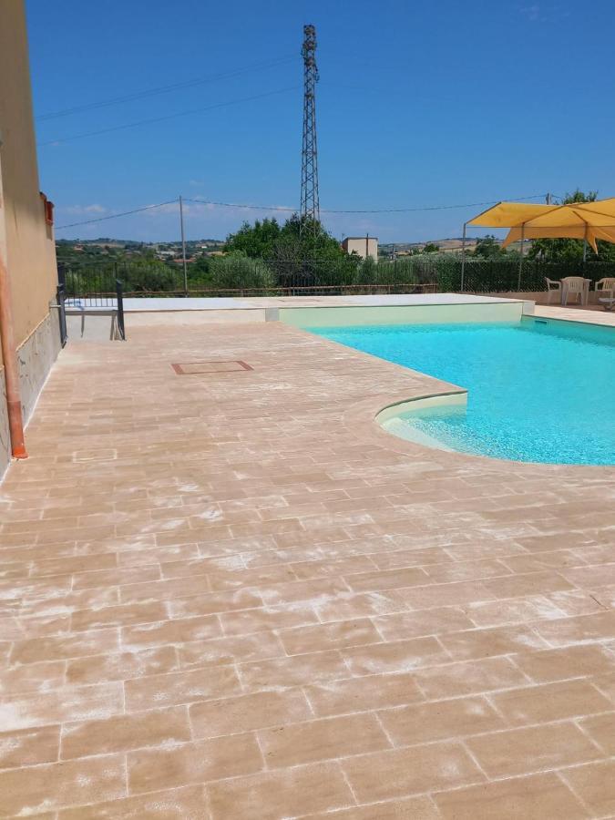 Villa Le Torri Racalmuto Bagian luar foto